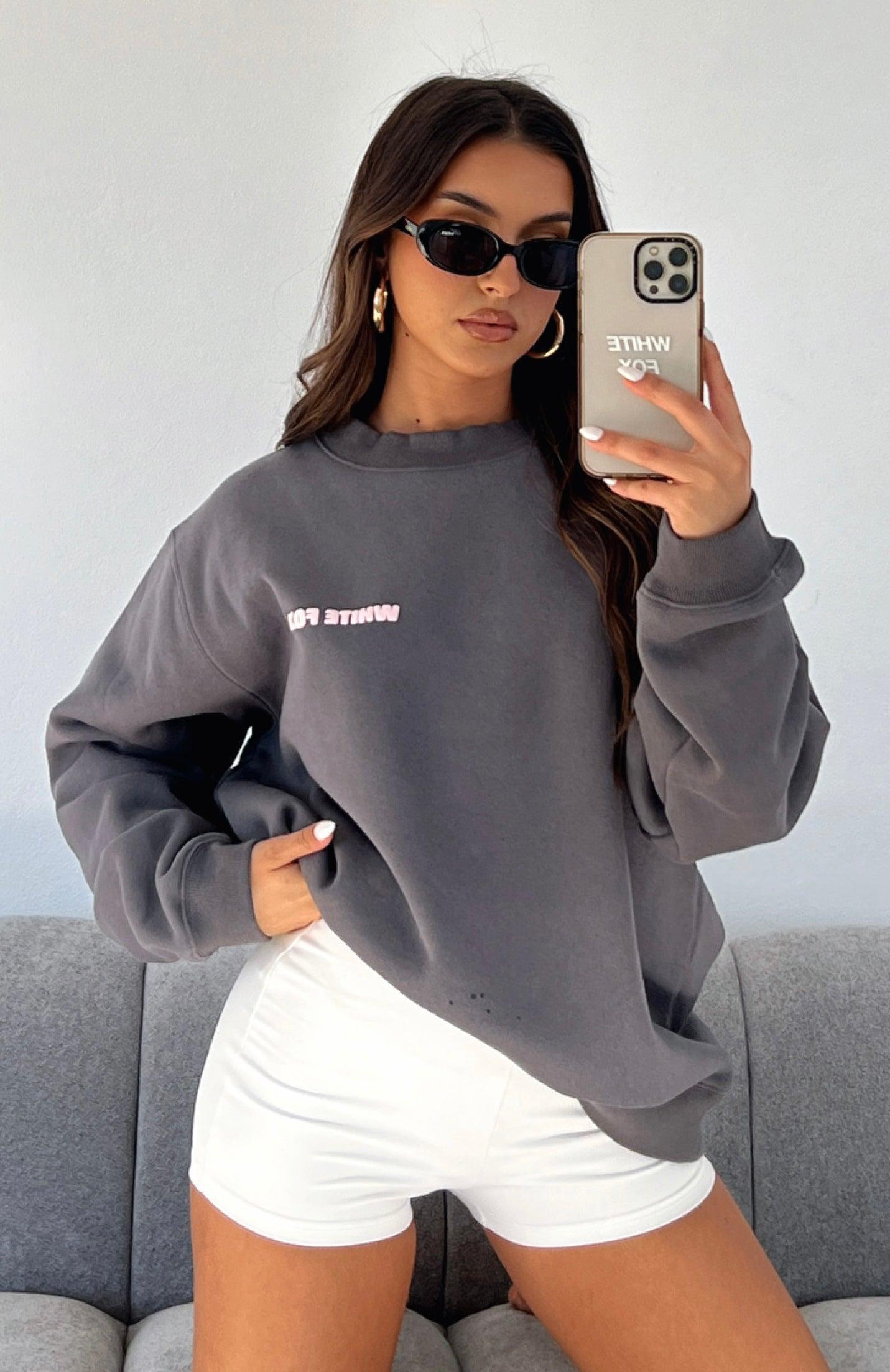 Love Burst Oversized Sweater Volcanic Product Image