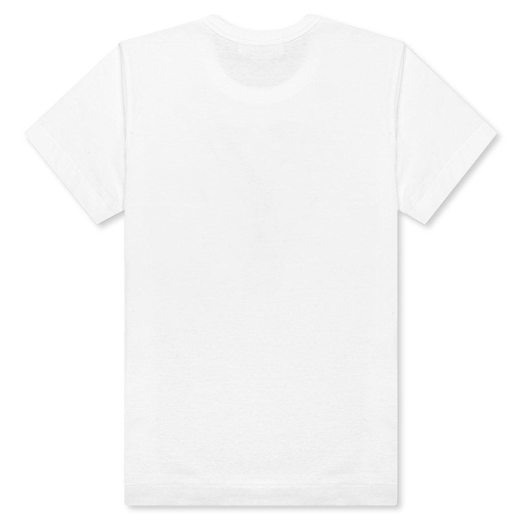 Women's Colored Heart Tee - Green Female Product Image