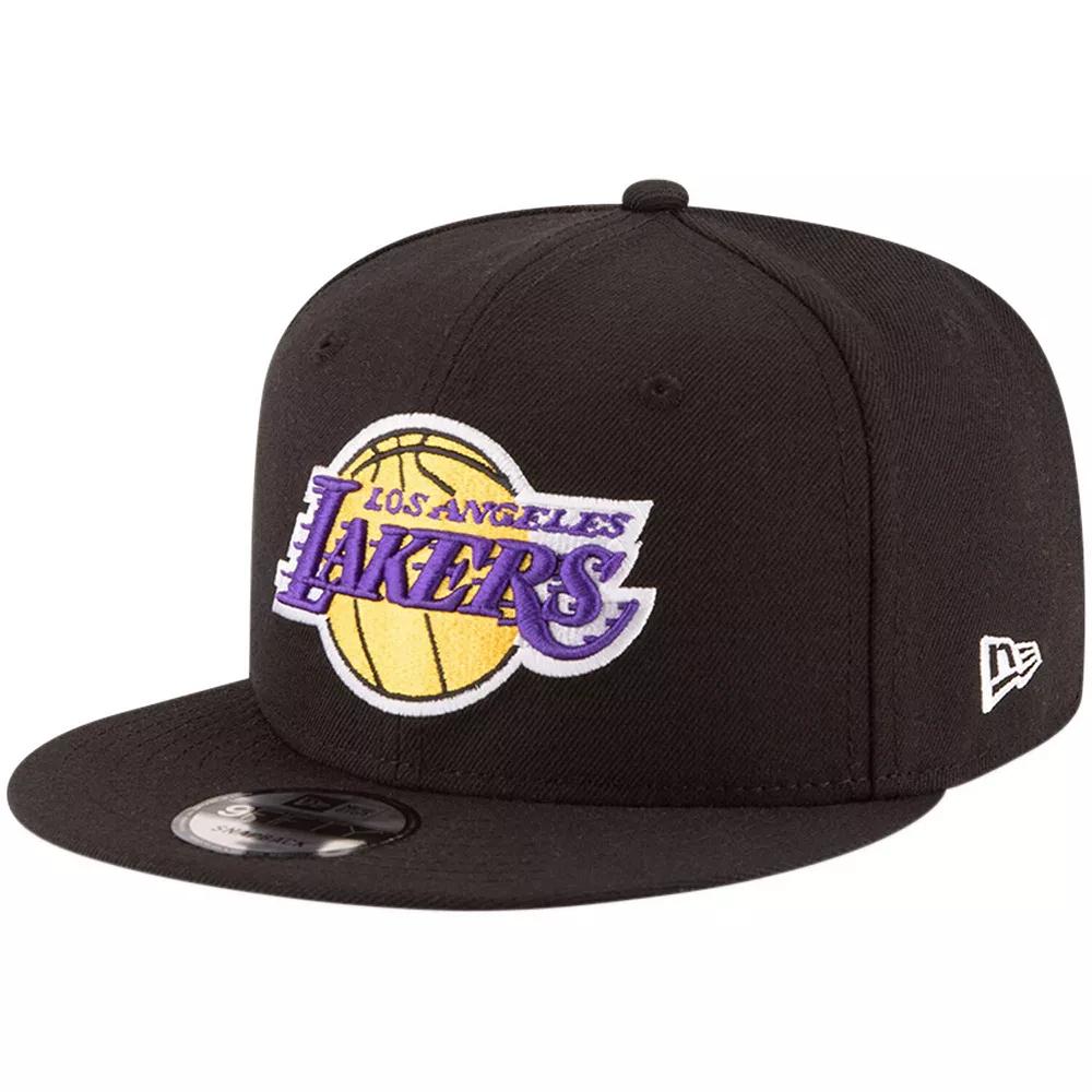 Mens New Era Los Angeles Lakers Official Team Color 9FIFTY Adjustable Snapback Hat Product Image