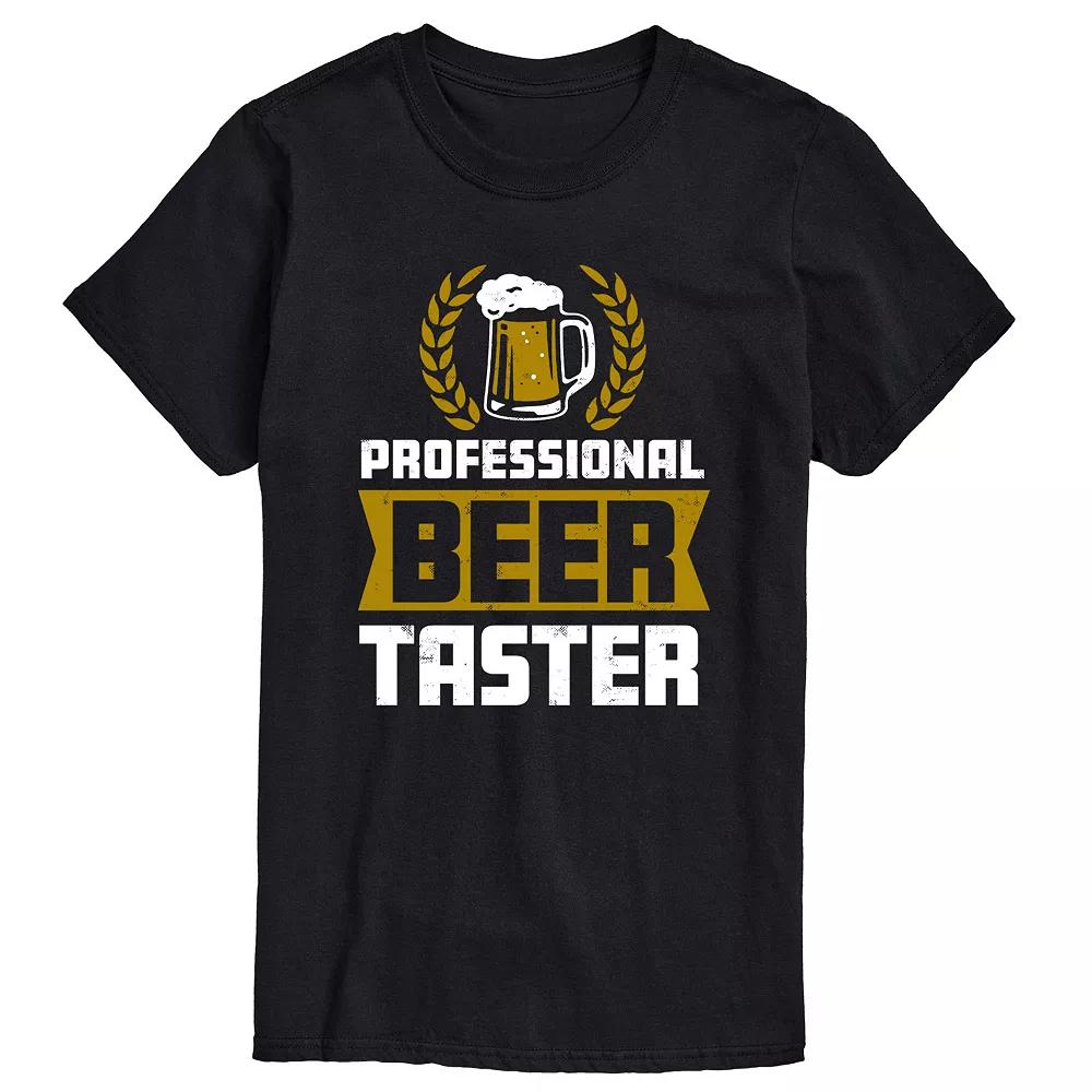 Big & Tall Professional Beer Taster Tee, Men's,  Product Image