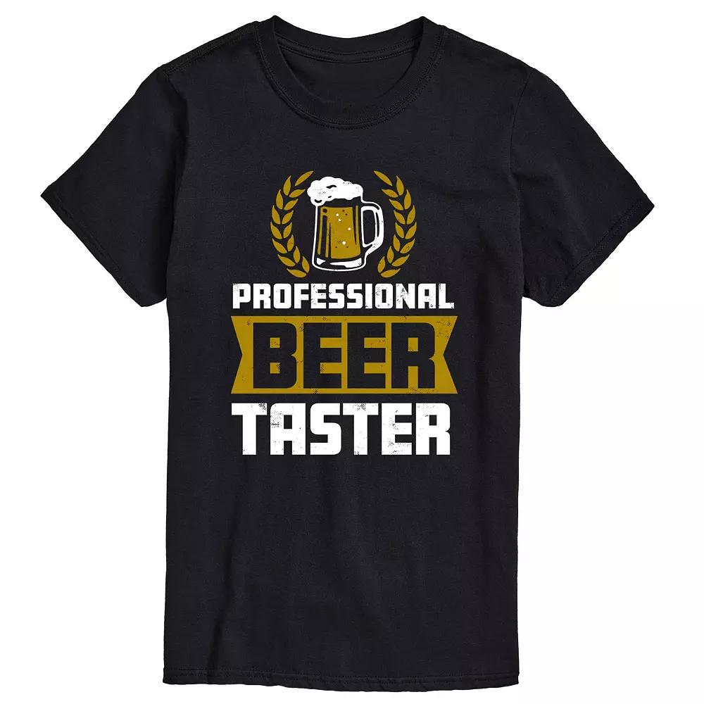 Big & Tall Professional Beer Taster Tee, Men's,  Product Image