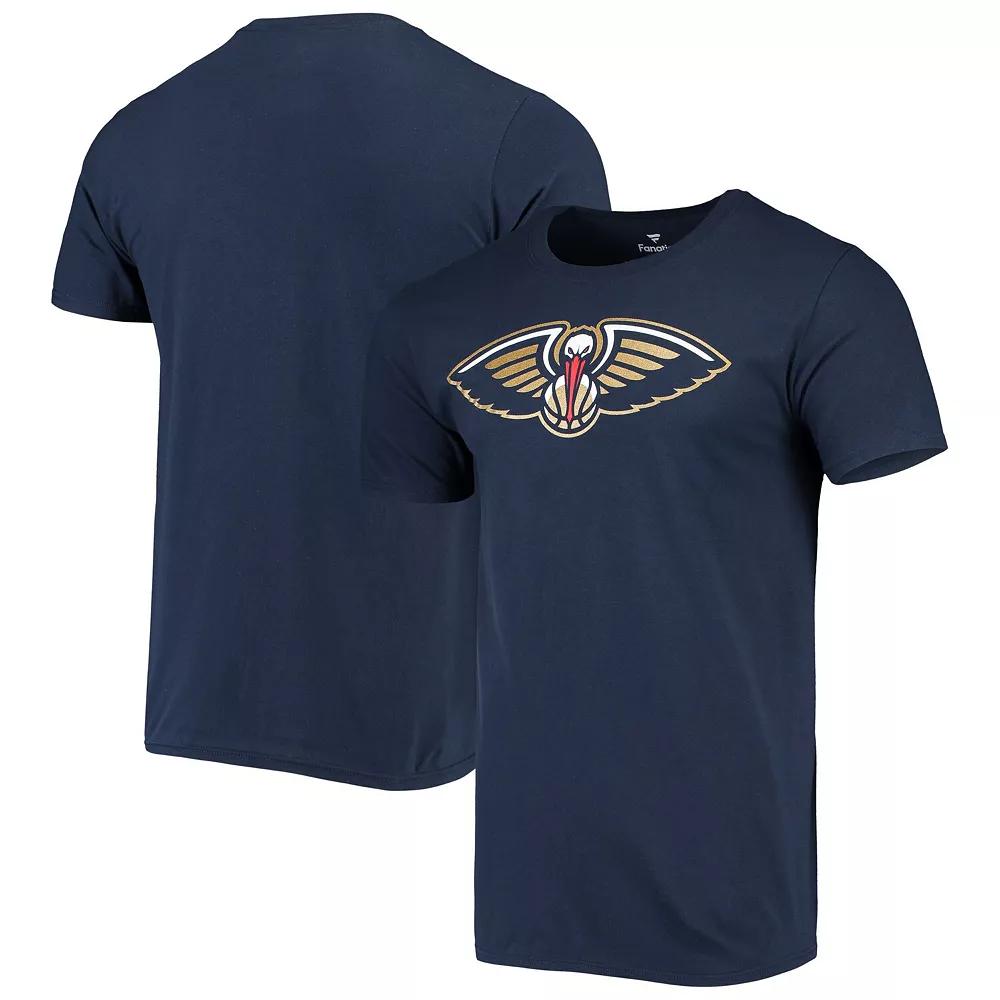 Men's Fanatics Branded Navy New Orleans Pelicans Primary Team Logo T-Shirt,  Product Image