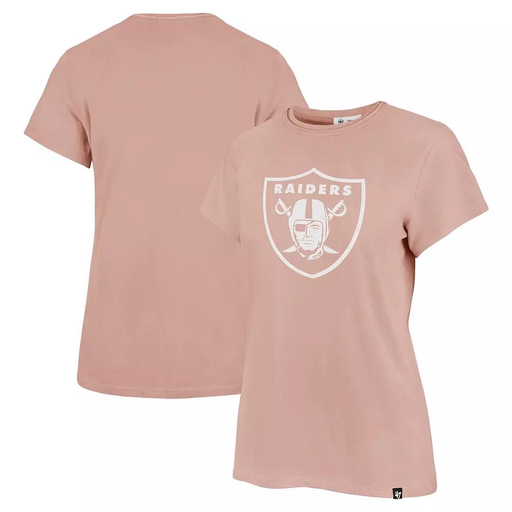 Women's '47 Light Pink Minnesota Vikings Premier Frankie T-Shirt,  Product Image