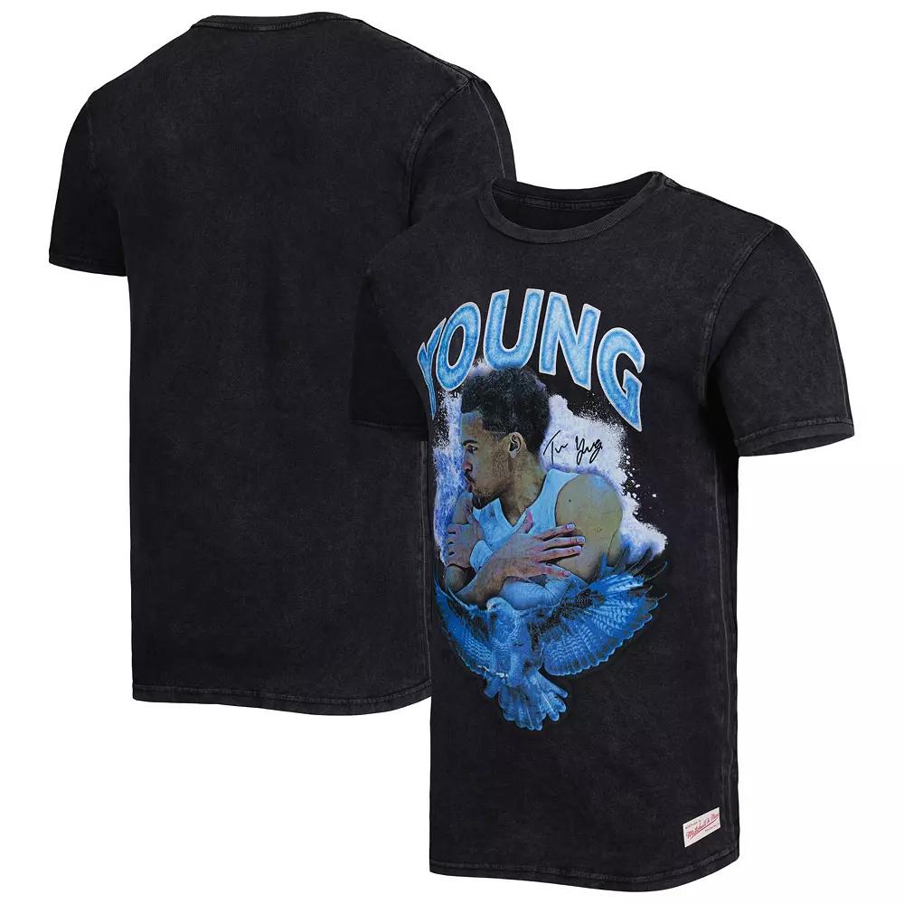 Men's Mitchell & Ness Black Trae Young Atlanta Hawks 2023 NBA All-Star Game Concert T-Shirt,  Product Image