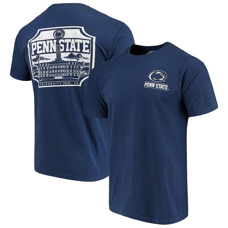Men's Navy Penn State Nittany Lions Comfort Colors Campus Icon T-Shirt, Size: 2XL, Blue Product Image
