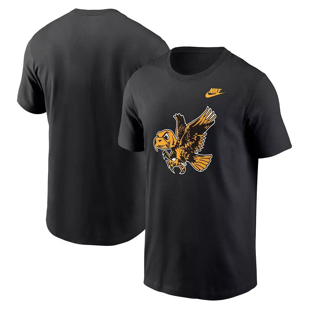 Men's Nike Black Iowa Hawkeyes Legacy Alternate Logo T-Shirt,  Product Image