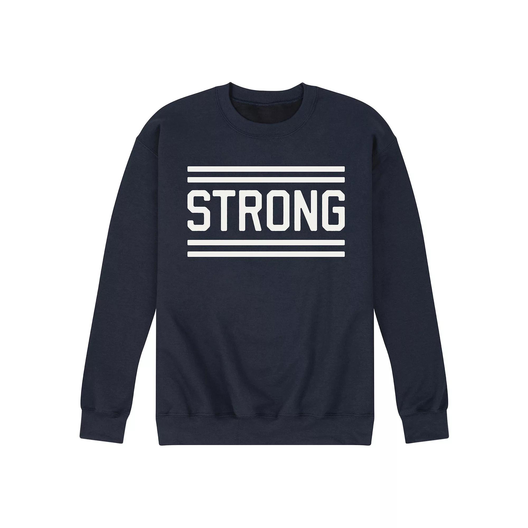 Men's Strong Fleece Sweatshirt,  Product Image