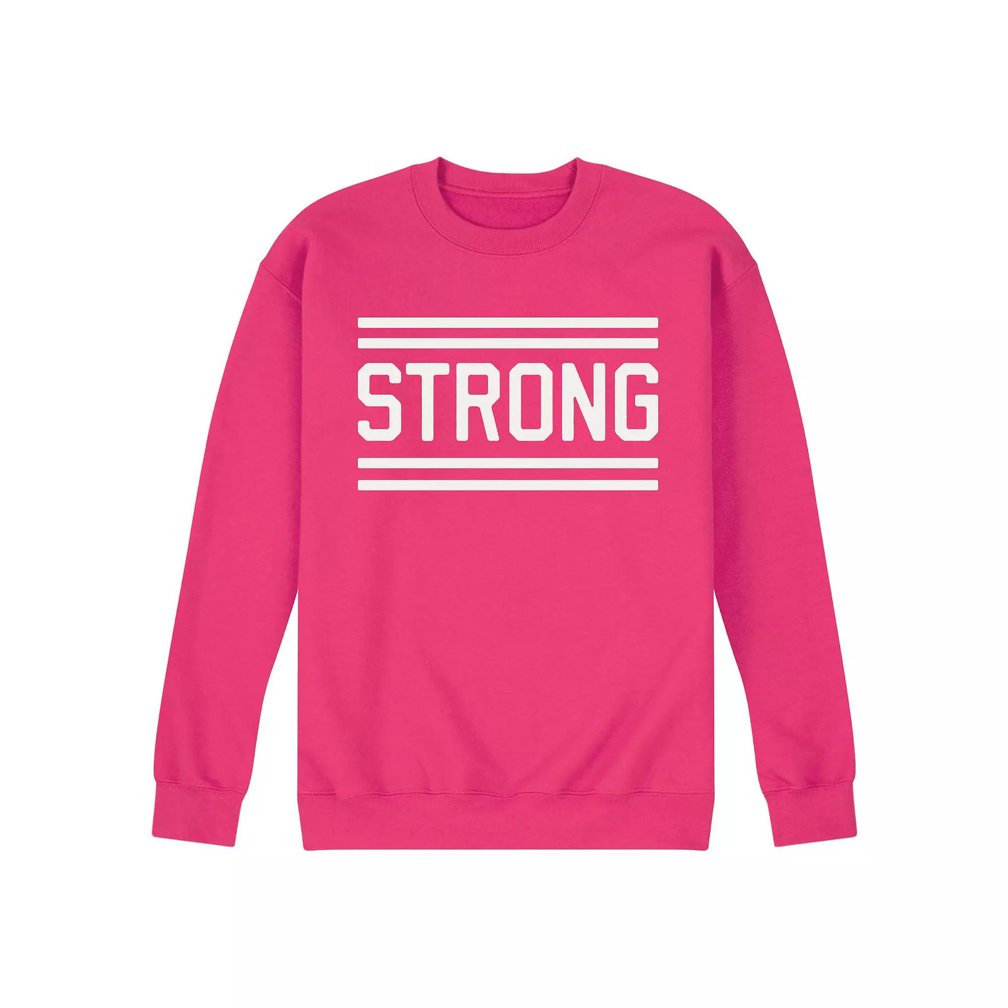 Men's Strong Fleece Sweatshirt,  Product Image