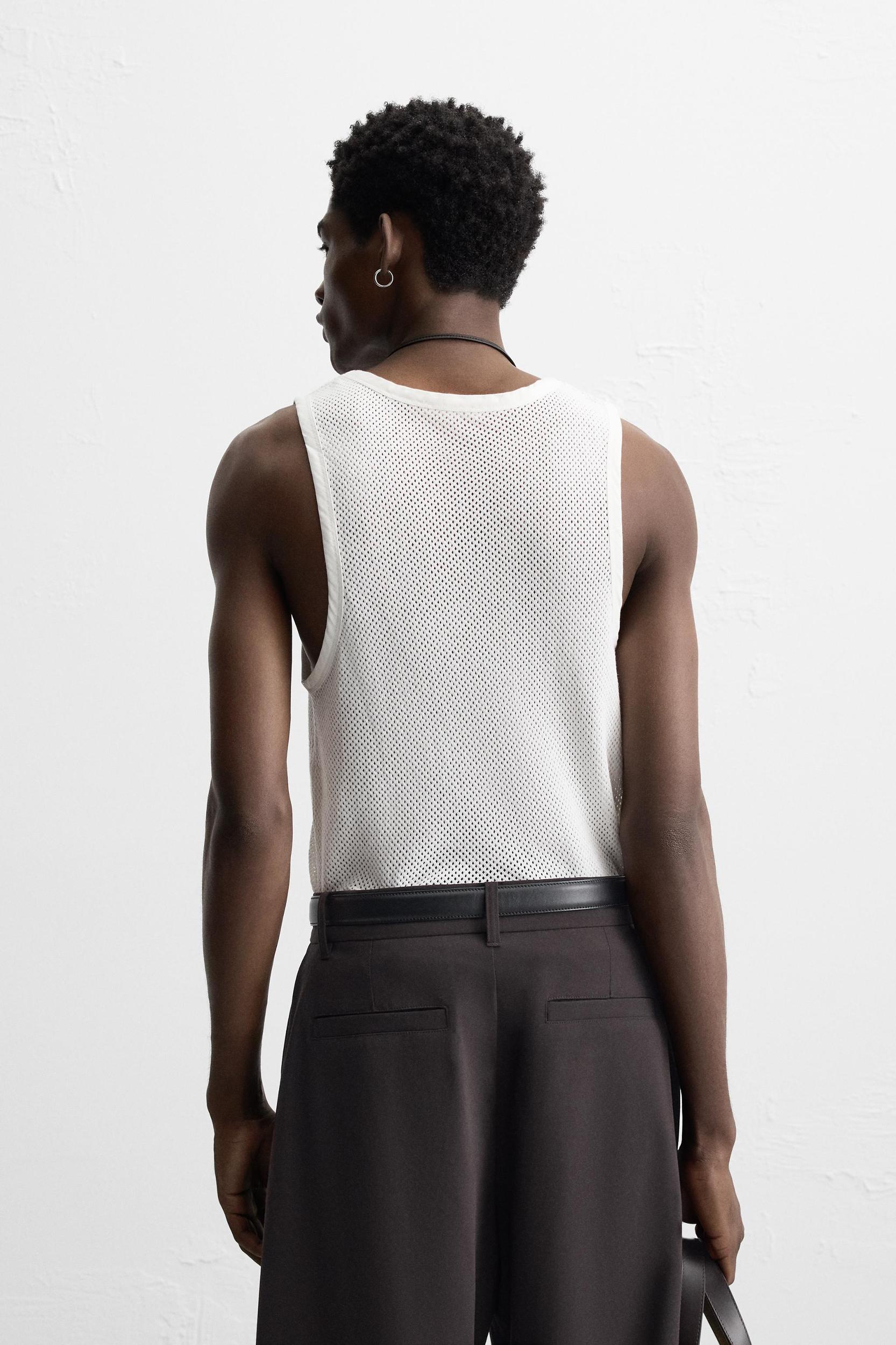 OPEN WEAVE TANK TOP Product Image