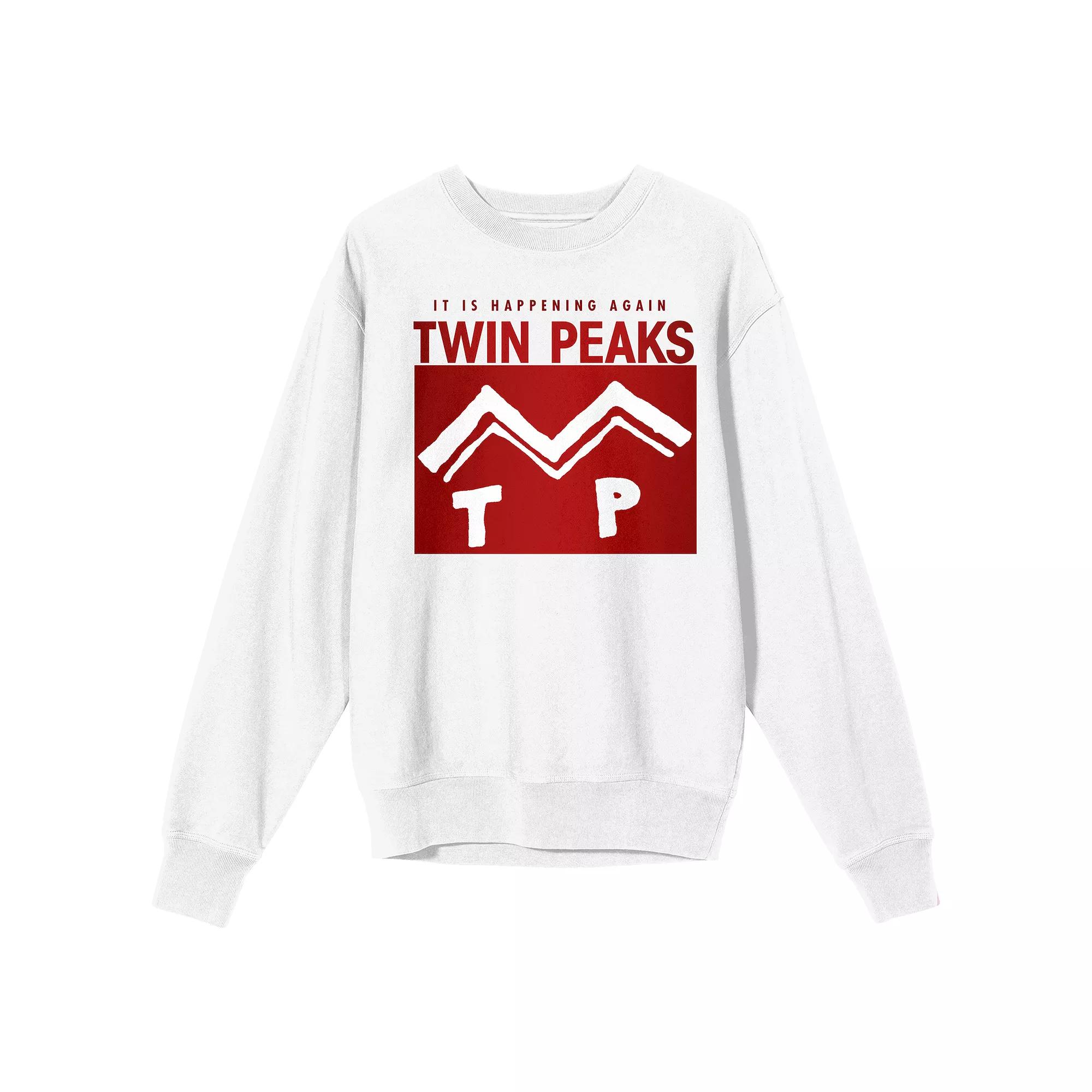 Juniors' Twin Peaks "It Is Happening Again" Long Sleeve Graphic Tee, Women's,  Product Image