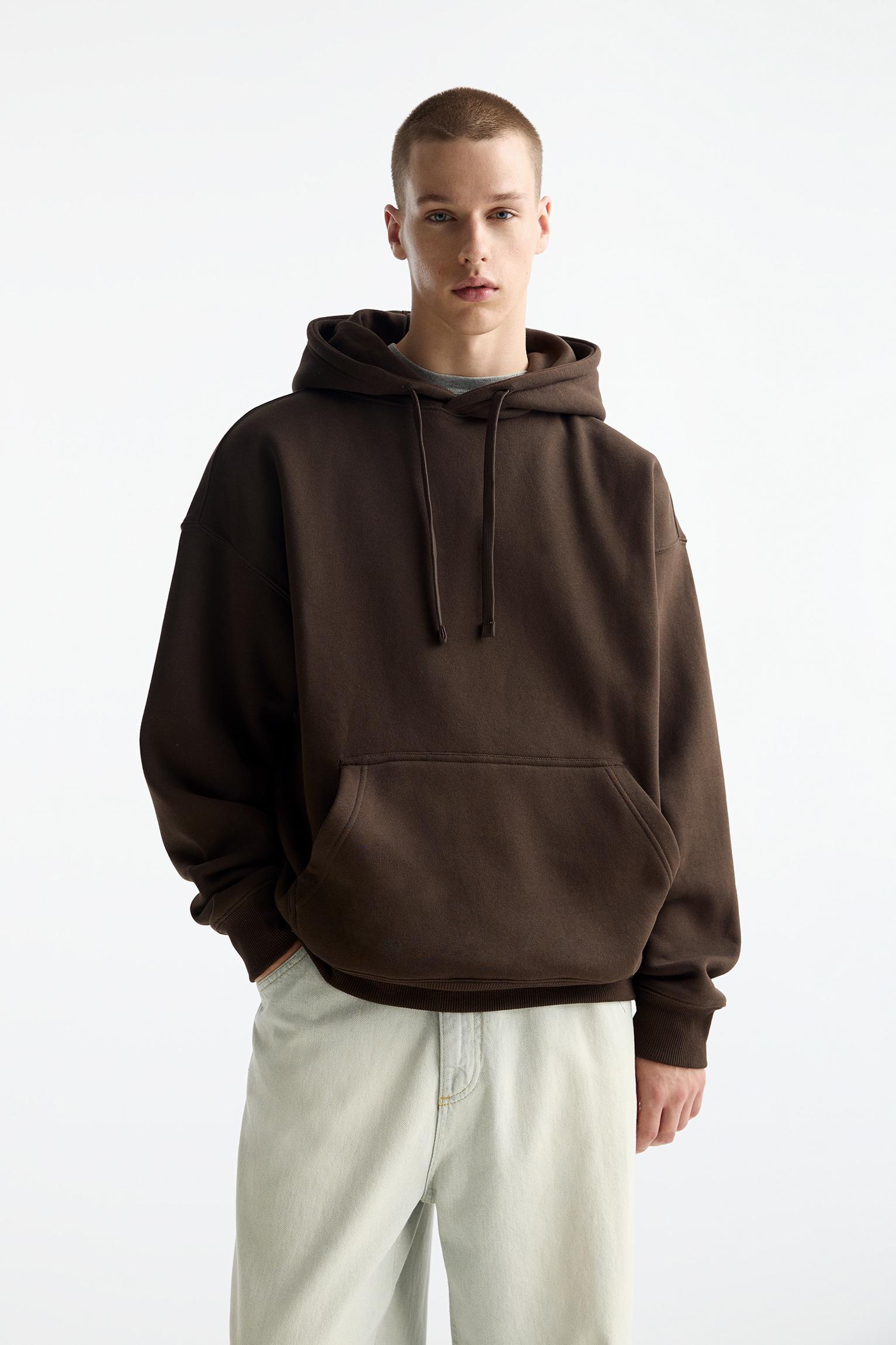 Basic hooded sweatshirt Product Image