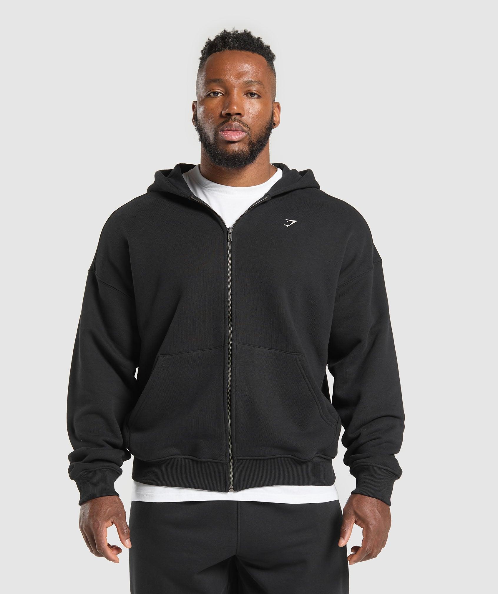 Gymshark Doberman Graphic Hoodie - Black Male Product Image