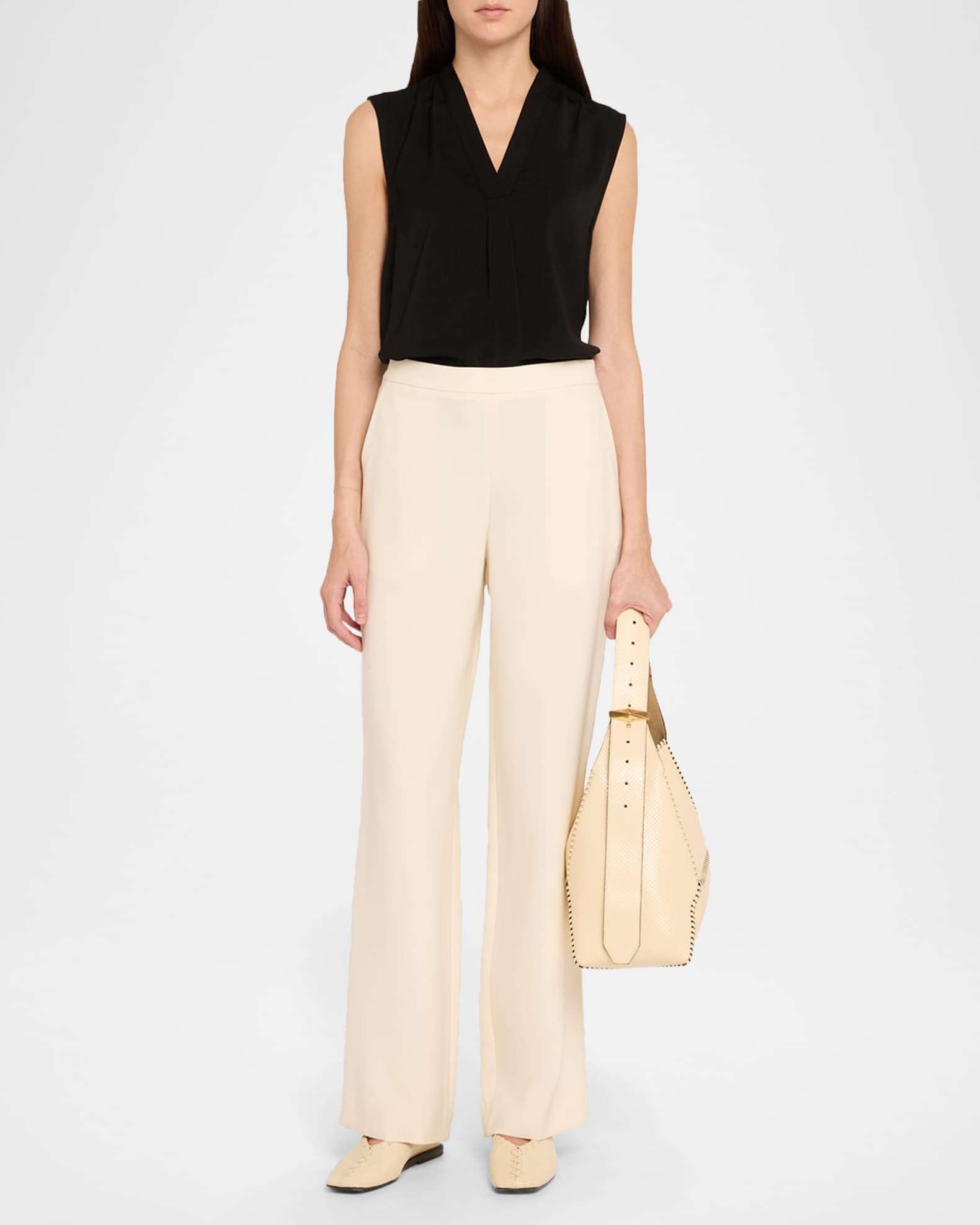 Diamond Medium Embossed Leather Hobo Bag Product Image