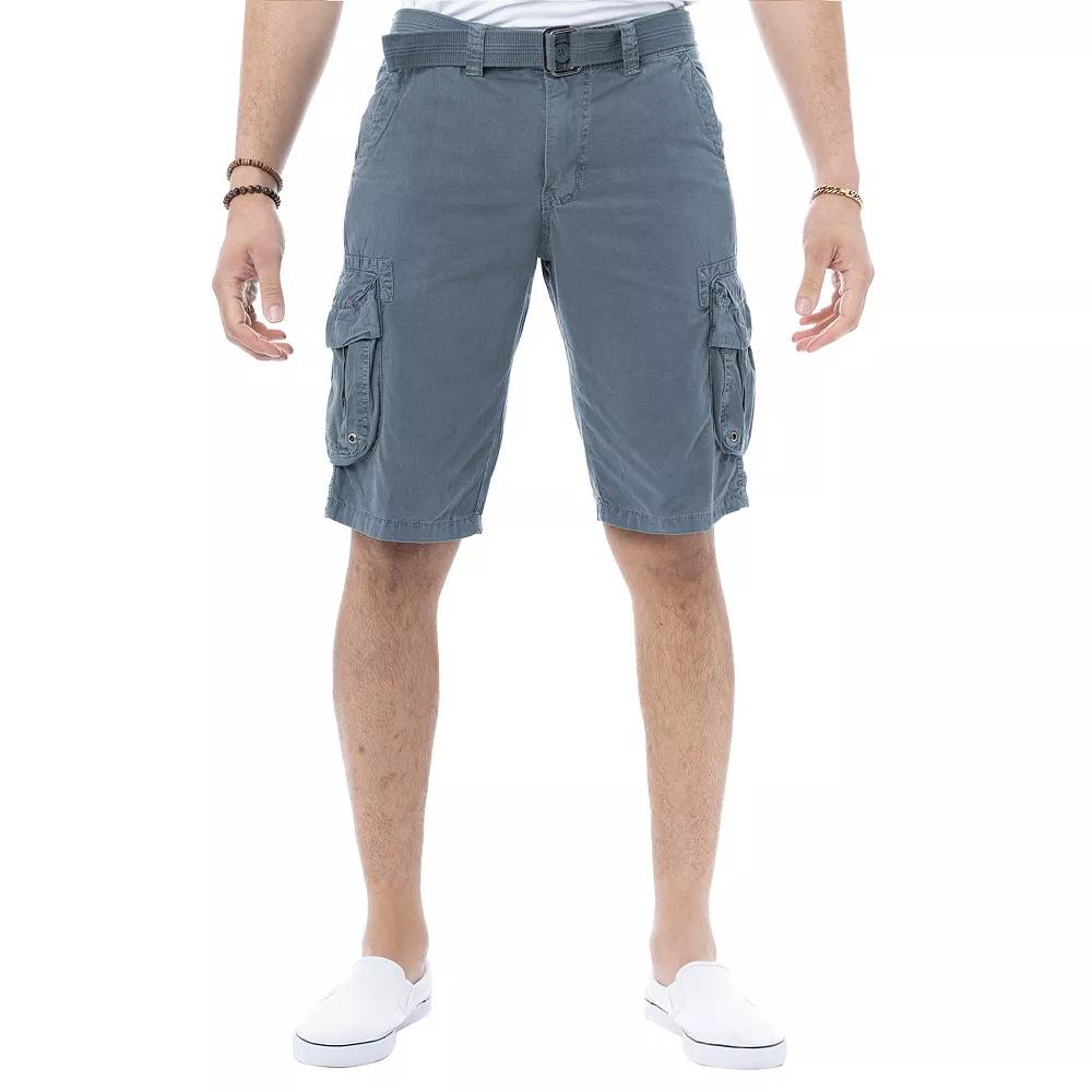 Big & Tall Xray Belted Double-Pocket Cargo Shorts, Men's, Size: 52, Silver Product Image