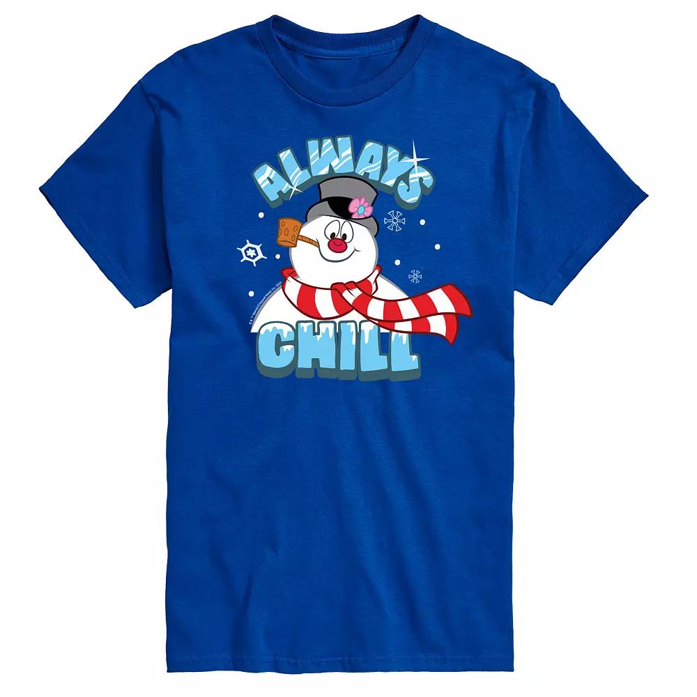 Big & Tall Frosty The Snowman Frosty Always Chill Graphic Tee, Men's,  Product Image