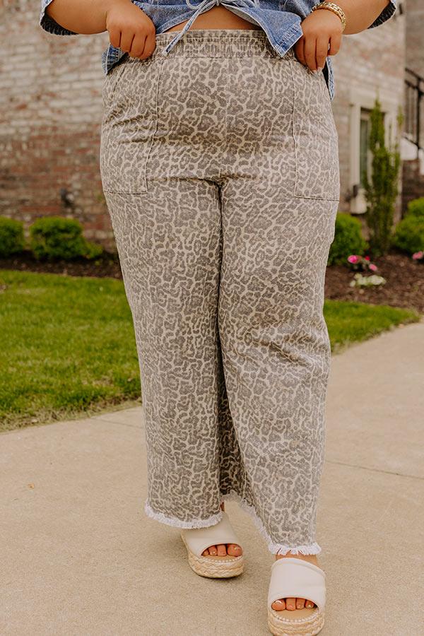 The Lindsey High Waist Wide Leg Pants Curves Product Image