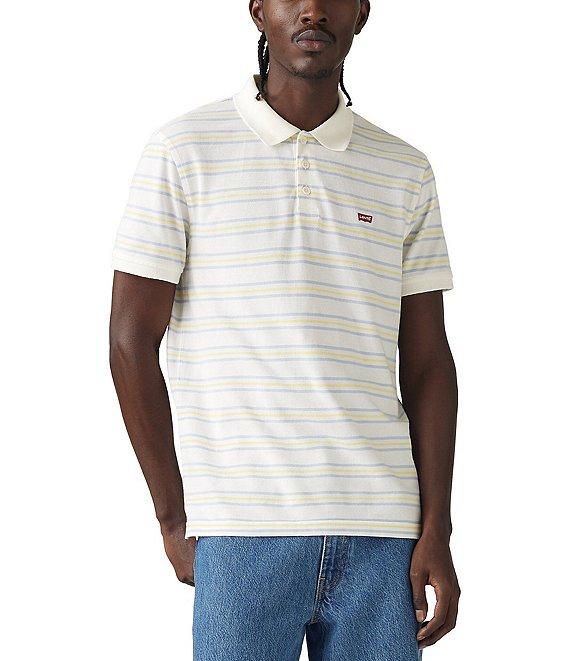 Levi's® Housemark Striped Short Sleeve Polo Shirt Product Image