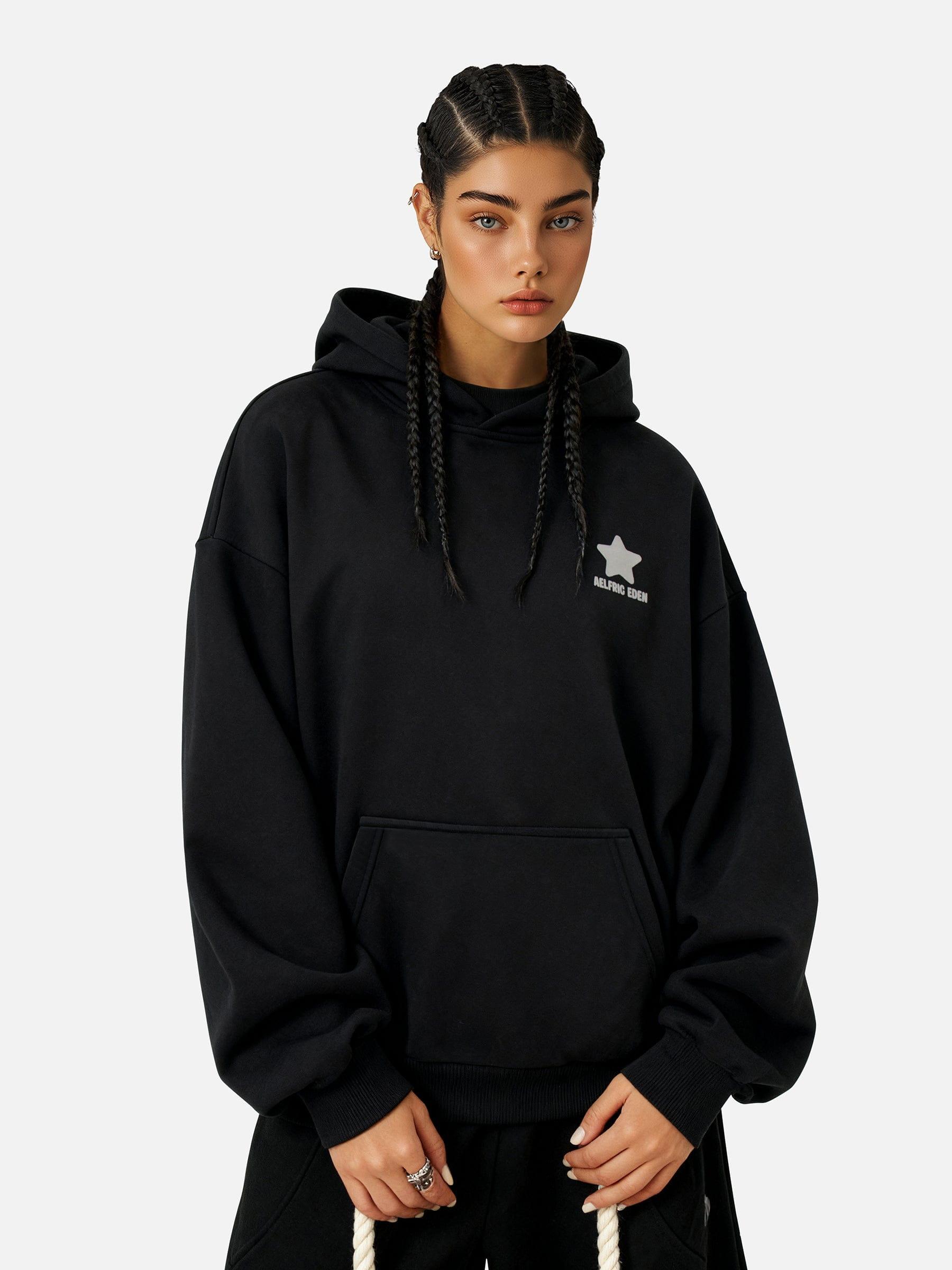 Aelfric Eden Chain Stitch Eden Star Zip Up Hoodie Product Image
