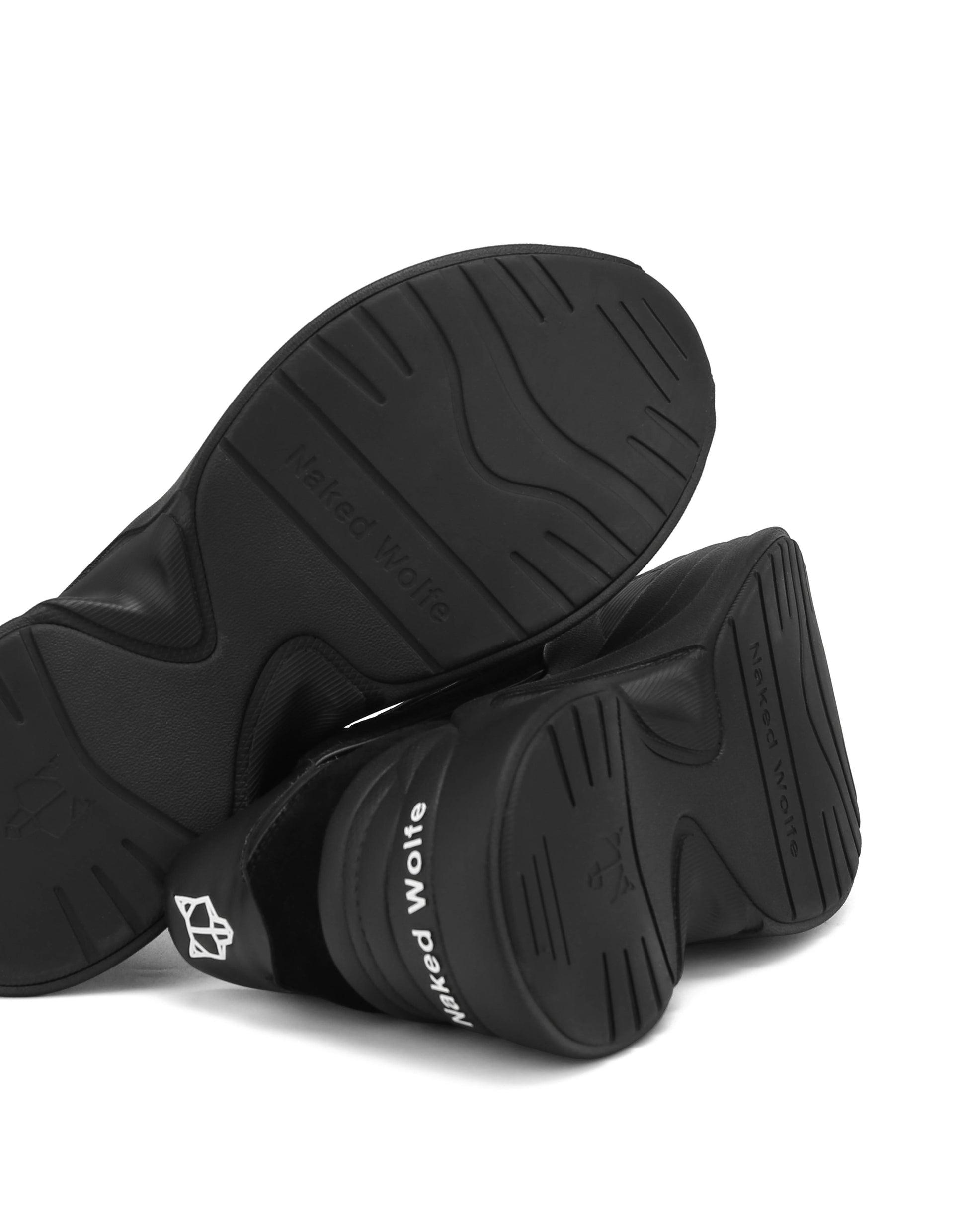 Temple Black Leather/Suede Product Image