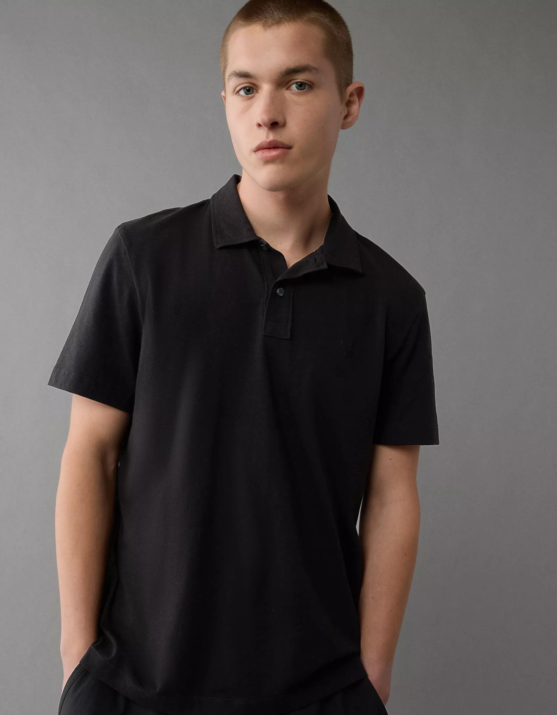 AE 24/7 Club Logo Polo Shirt Product Image