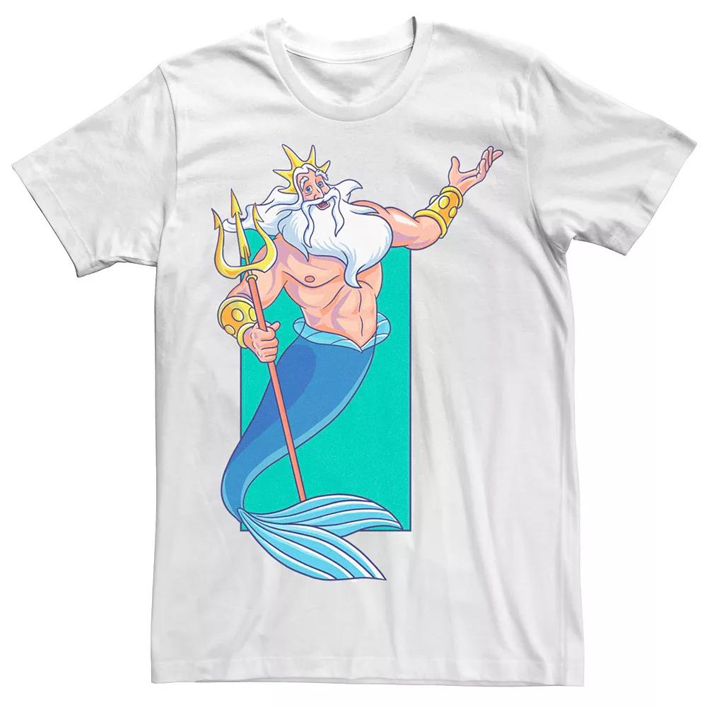 Disney's The Little Mermaid King Triton Men's Graphic Tee,  Product Image