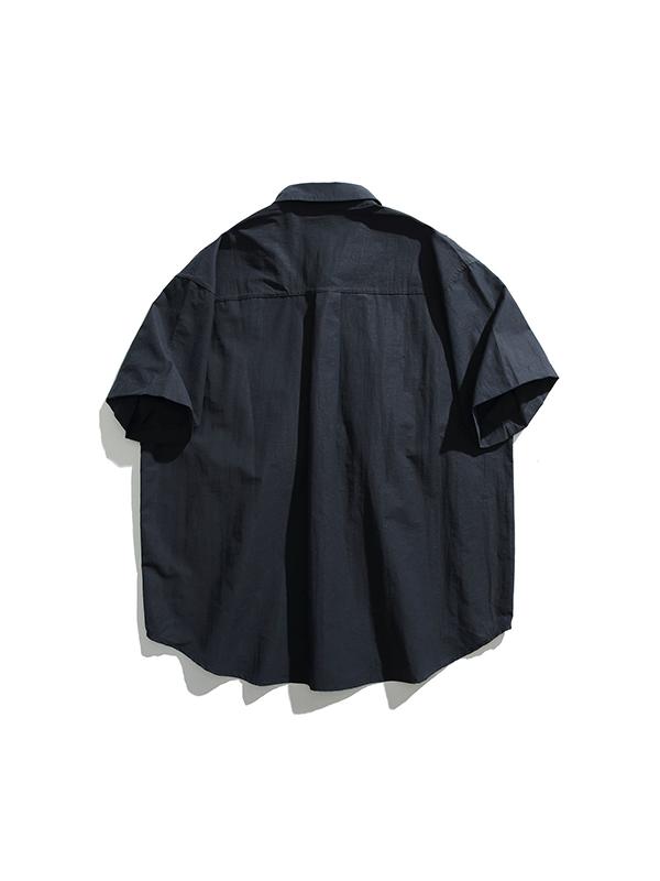 Japanese Retro Workwear Short Sleeve Product Image