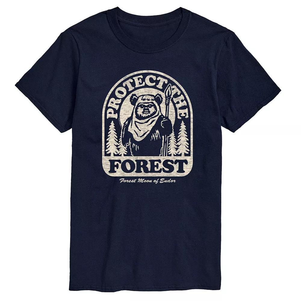 Men's Star Wars Ewok Protect The Forest Graphic Tee,  Product Image