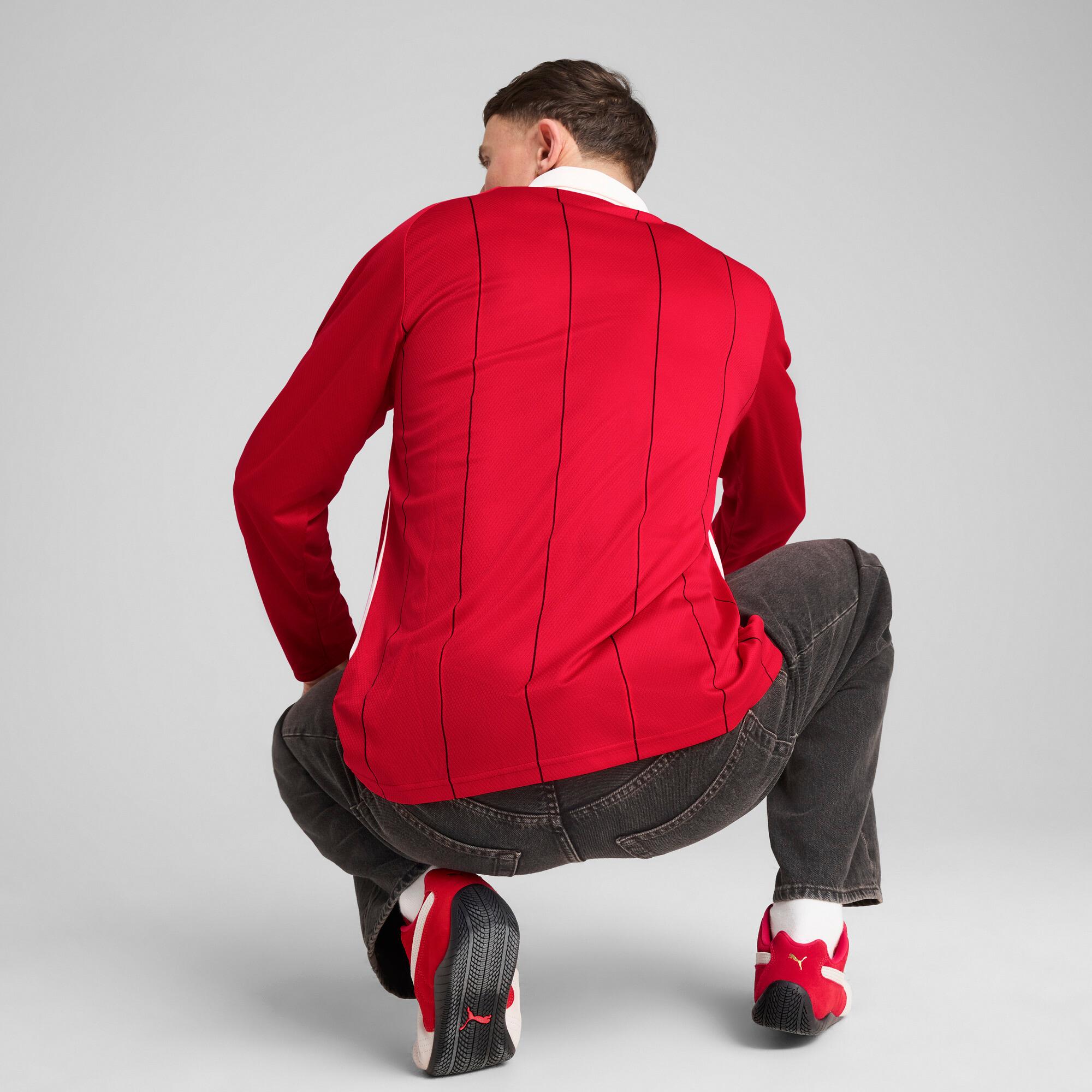 PUMA Scuderia Ferrari Race Men's Long Sleeve Polo Product Image