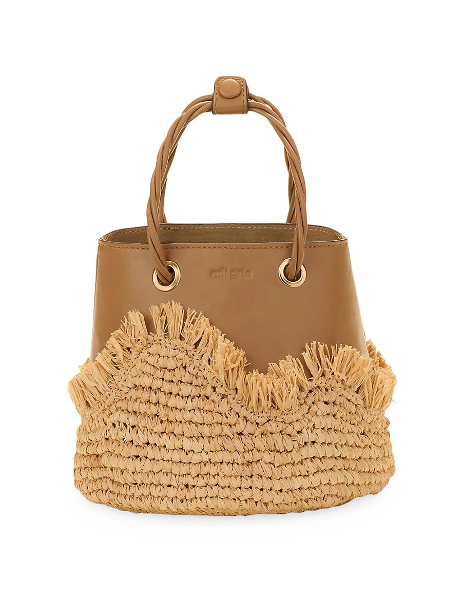 Womens Jojo Leather Top-Handle Bag Product Image