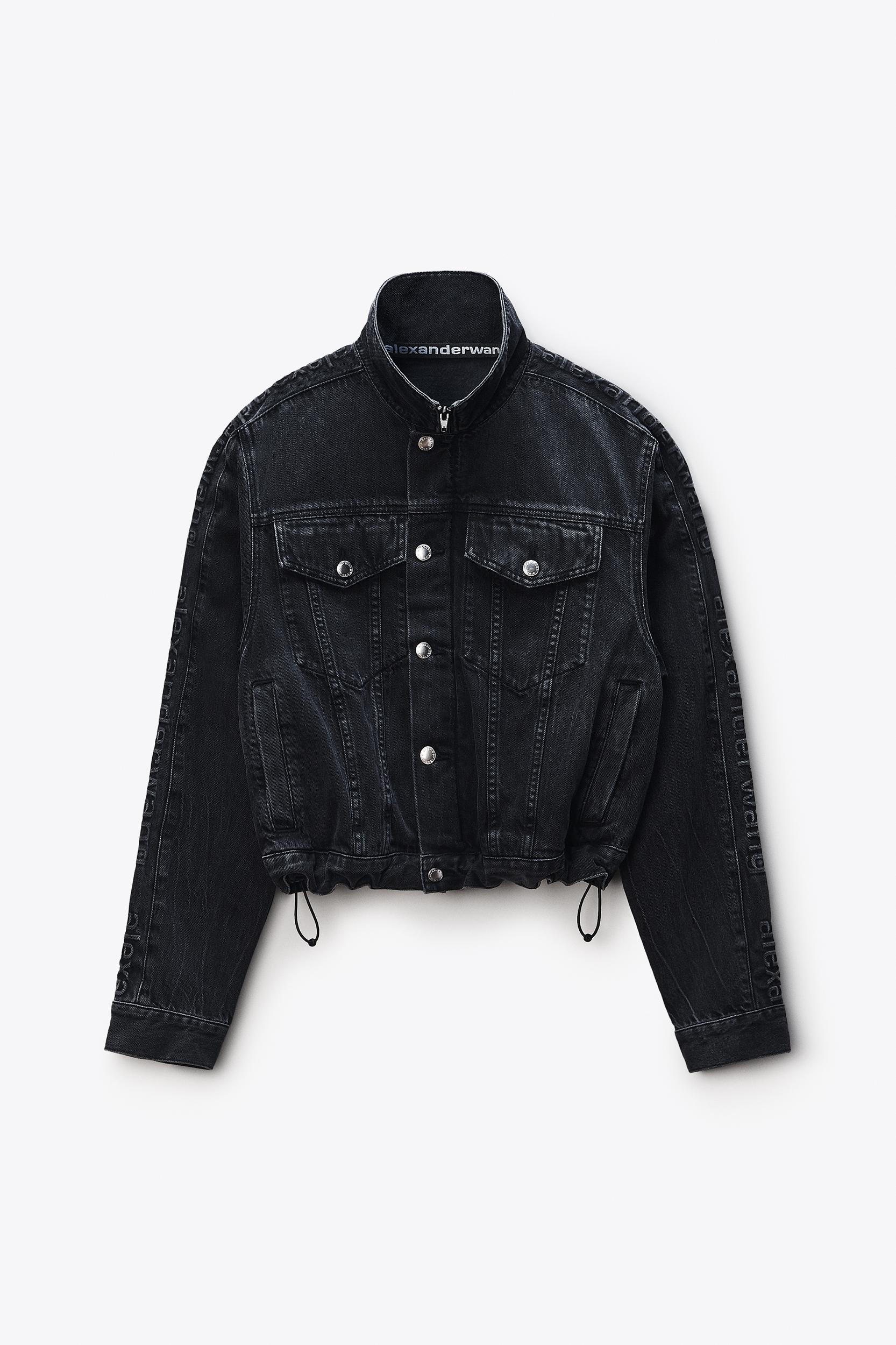 Denim Track Jacket Product Image