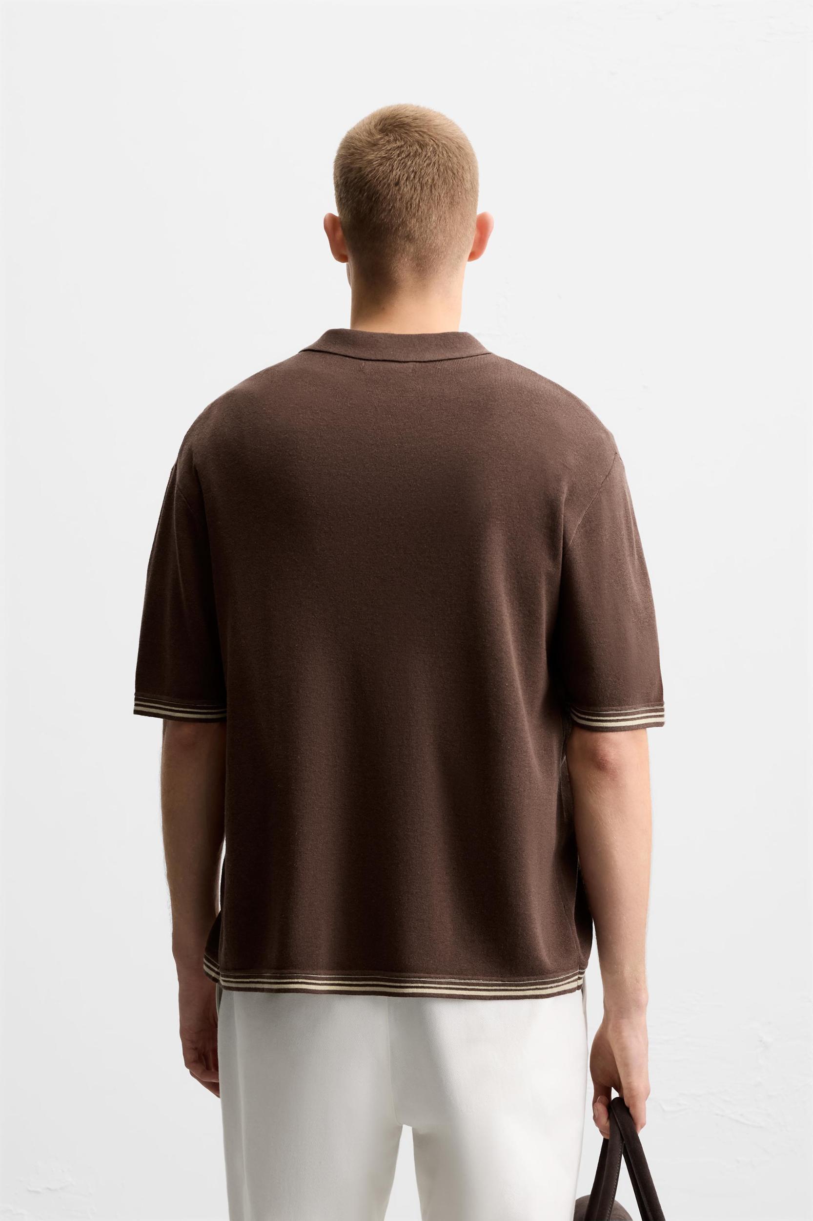 FLOWY KNIT SHIRT Product Image