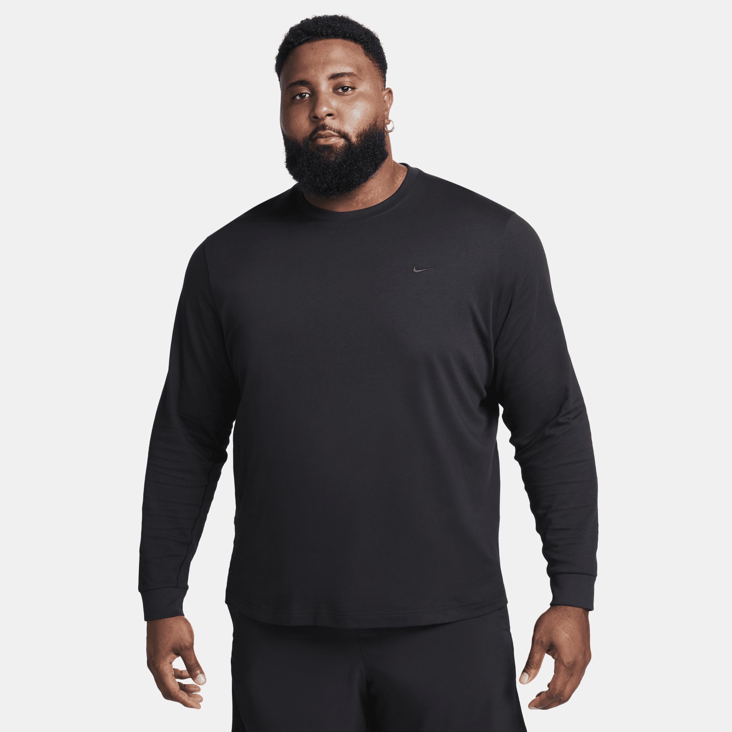 Nike Mens Primary Dri-FIT Long-Sleeve Versatile Top | FB8585-010 Product Image
