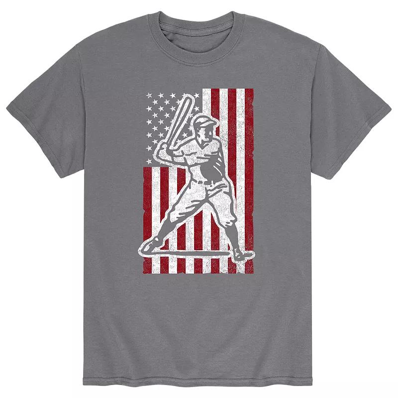 Men's Classic Baseball Flag Tee,  Product Image