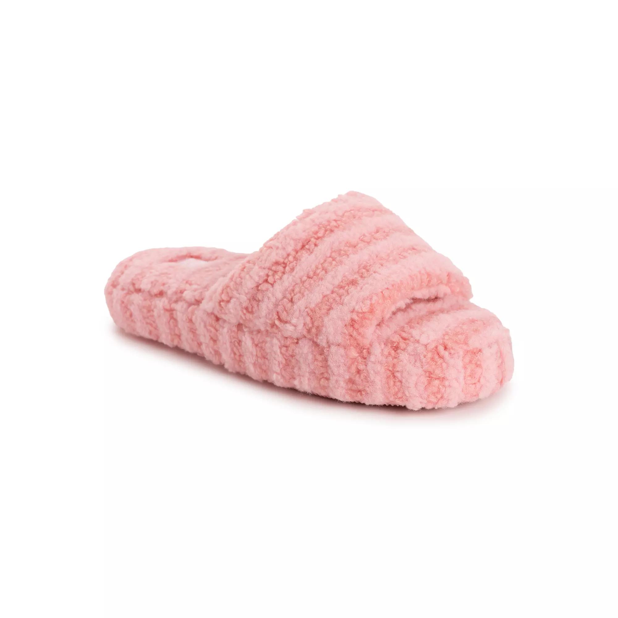 MUK LUKS Orla Daisy Women's Faux Fur Slippers,  Product Image