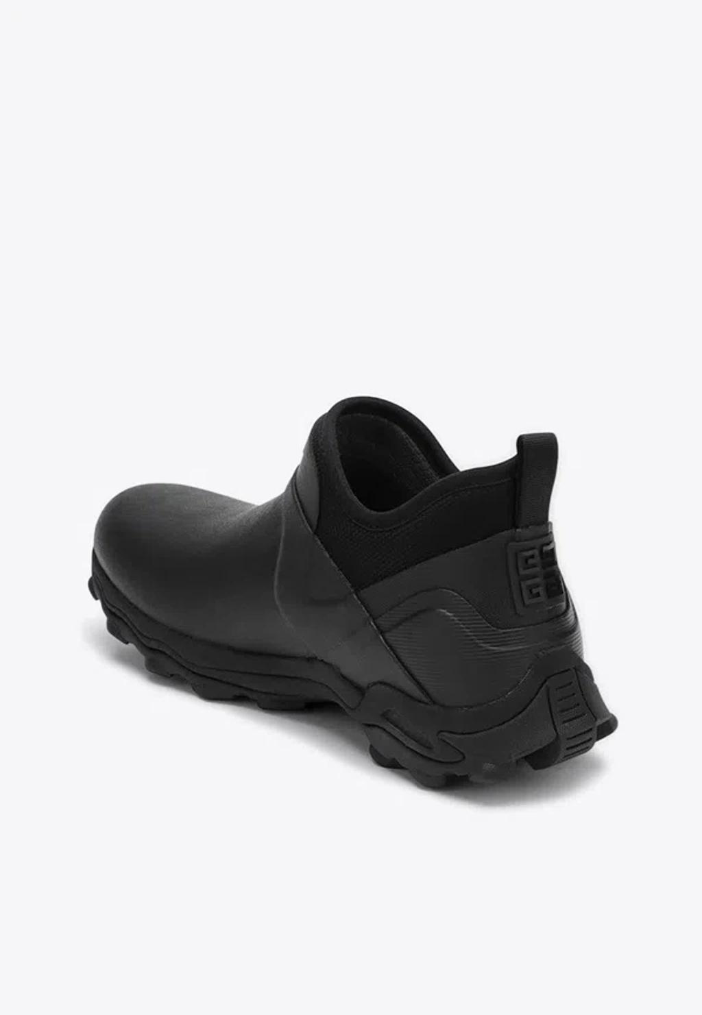 GIVENCHY Bogs Chelsea Boots In Rubber And Neoprene In Black Product Image
