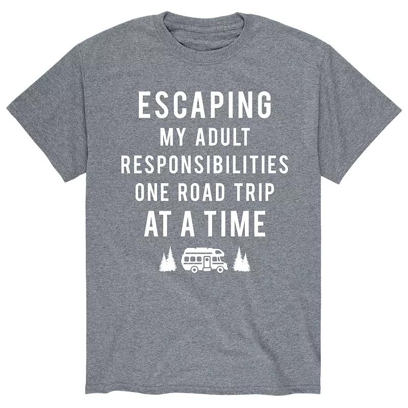 Men's Escaping Responsibilities Tee,  Product Image
