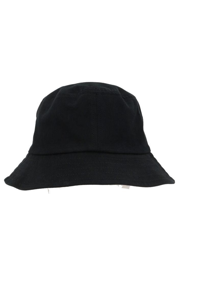 AMI ALEXANDRE MATTIUSSI Ami Paris Ami Paris De Coeur Cotton Bucket Hat In Black Product Image
