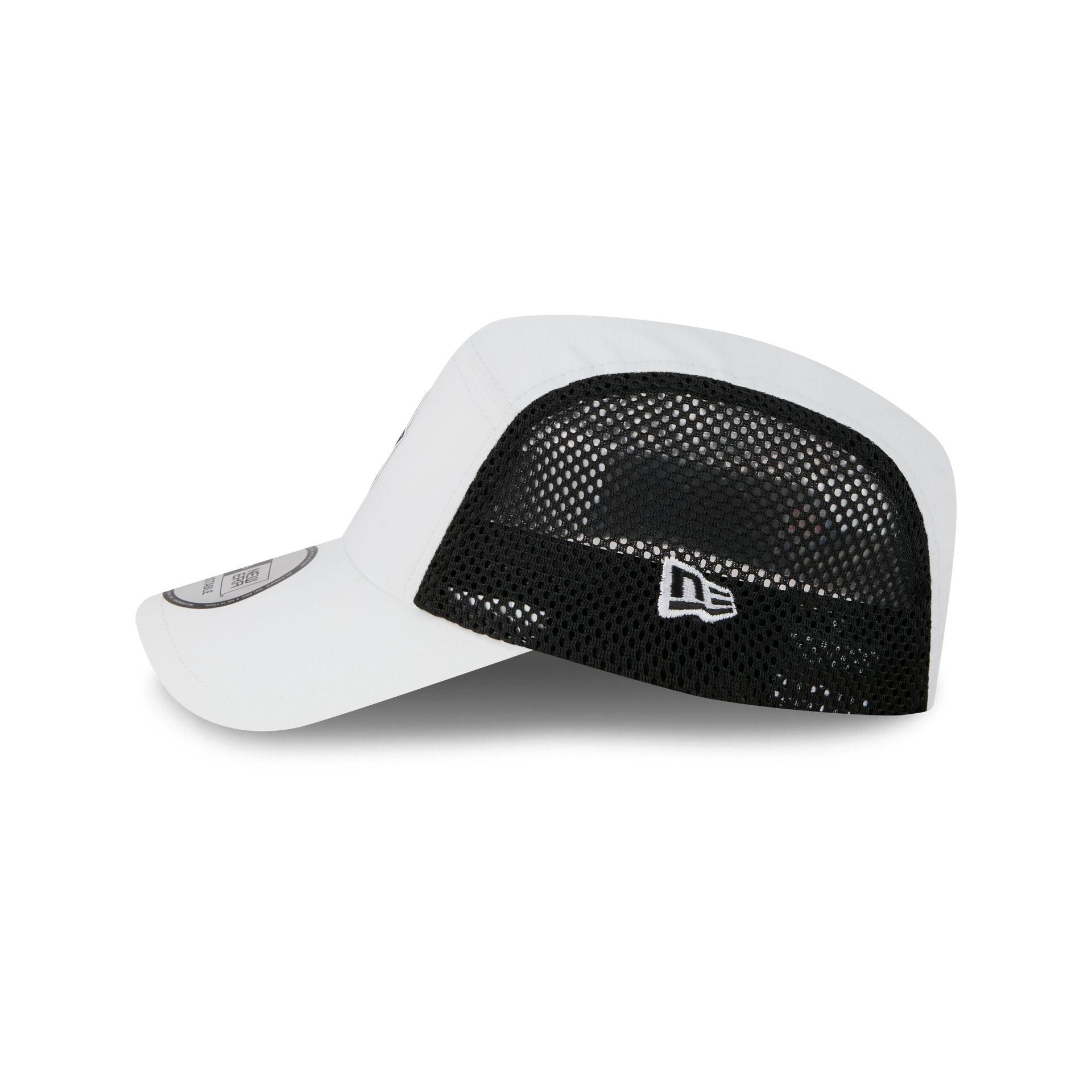 Dallas Cowboys White Poly Runner Adjustable Hat Male Product Image