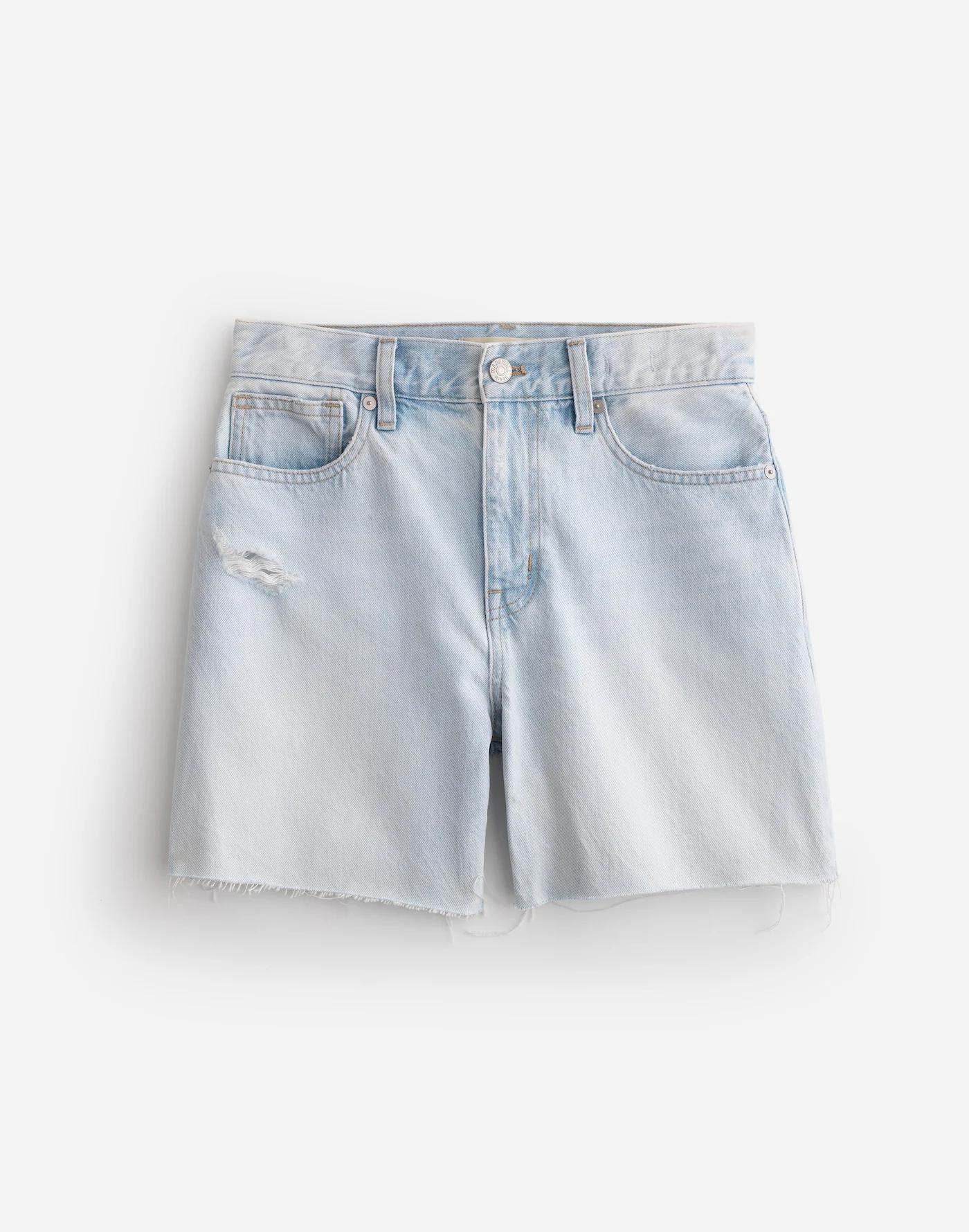 The '90s Mid-Length Jean Short in Pearlman Wash Product Image