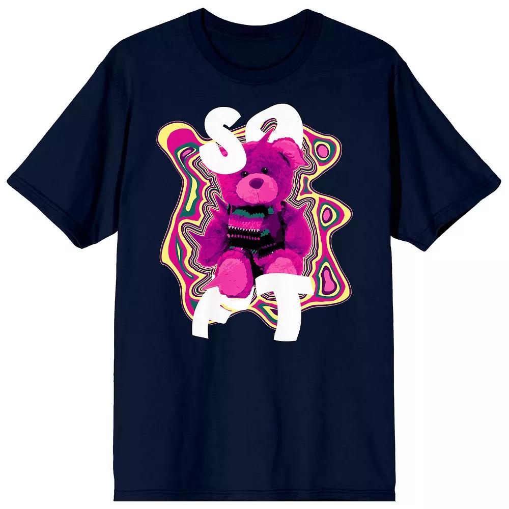Men's Teddy Drip Groovy Vibes Graphic Tee,  Product Image