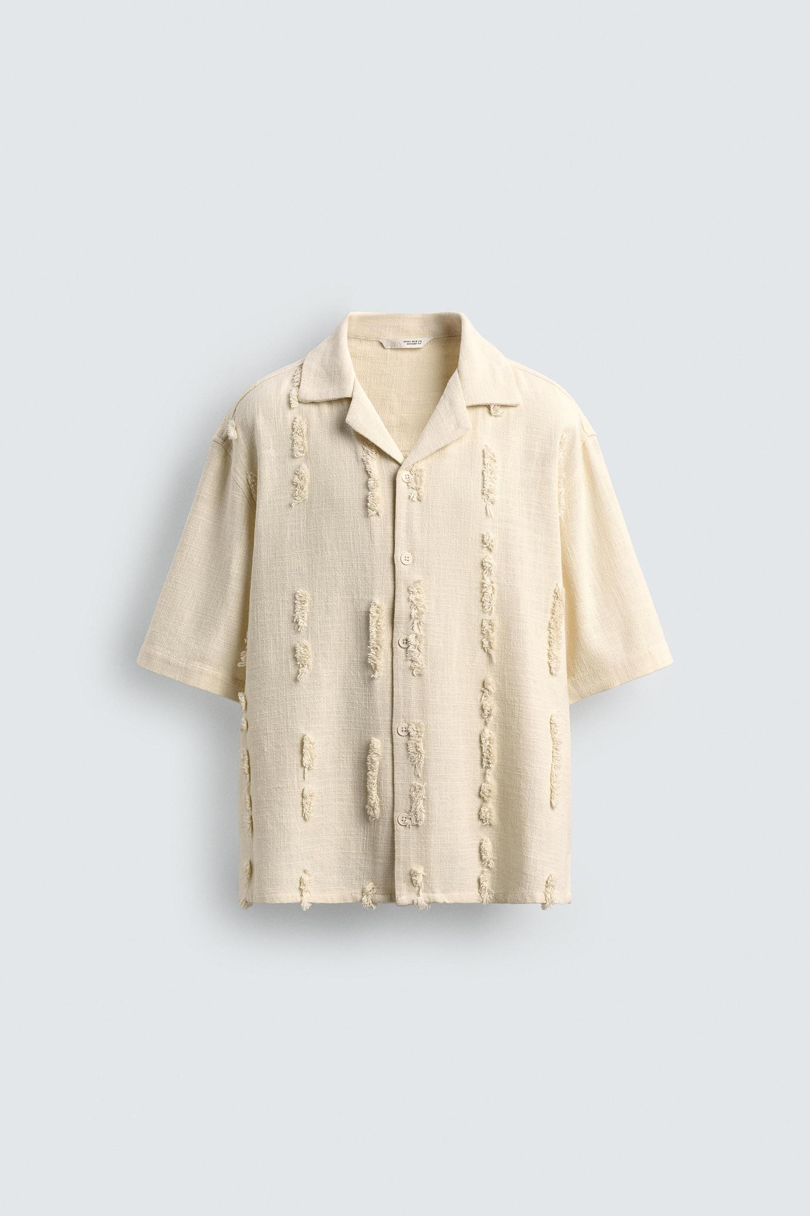 RAISED EMBROIDERY SHIRT Product Image