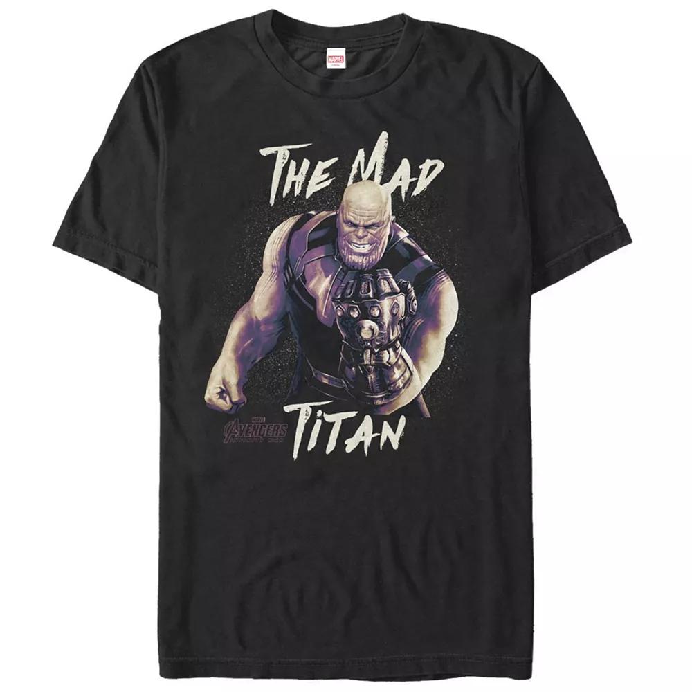 Men's Marvel Avengers Infinity War Thanos Mad Titan Graphic Tee,  Product Image