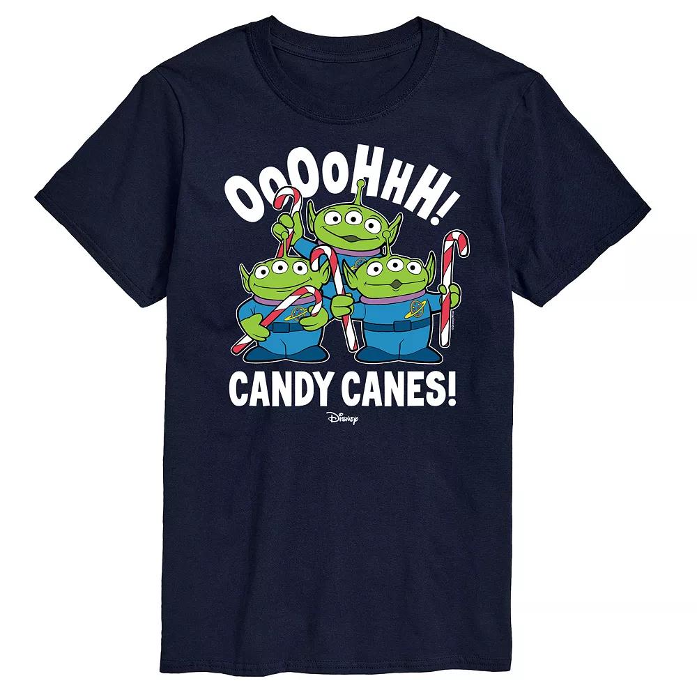 Disney / Pixar's Toy Story Alien's Men's Ohh Candy Canes Graphic Tee,  Product Image