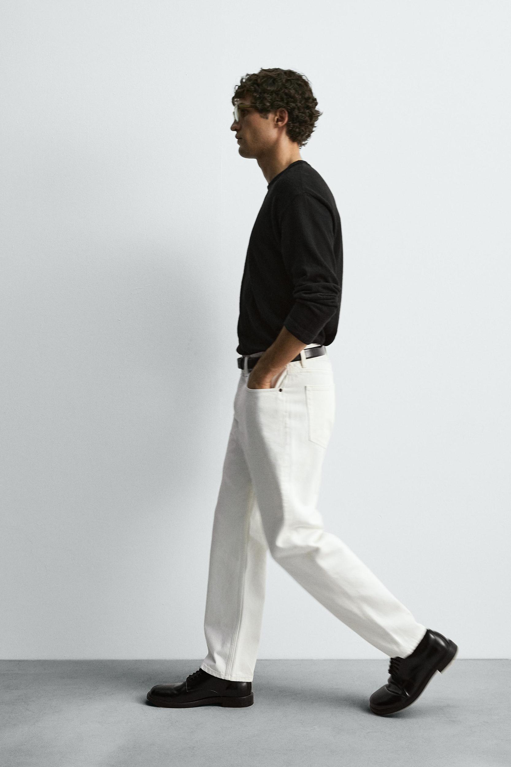 STRAIGHT ANKLE FIT JEANS Product Image