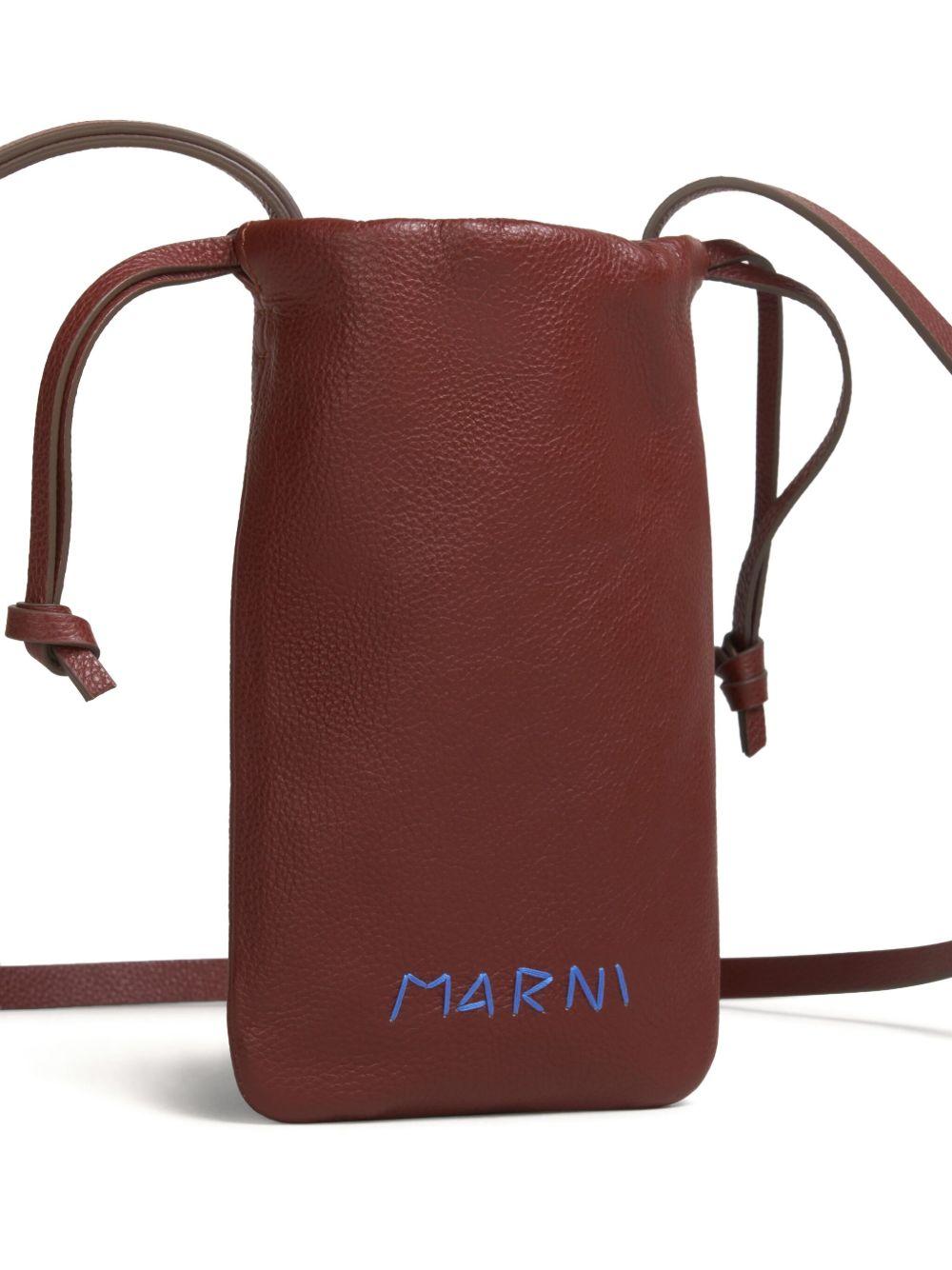 drawstring leather wallet Product Image