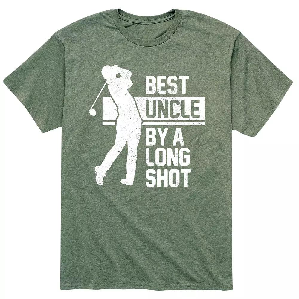 Men's Best Uncle By A Long Shot Tee,  Product Image