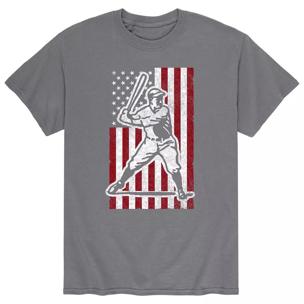 Men's Classic Baseball Flag Tee,  Product Image