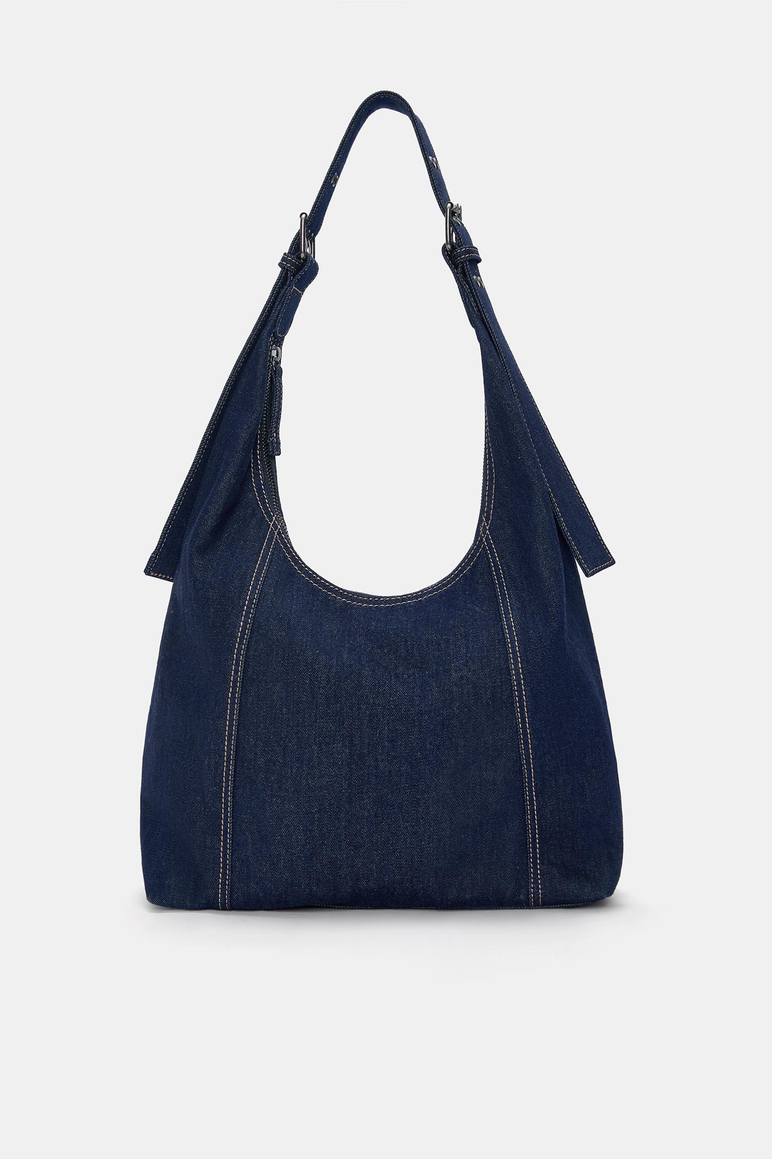 Denim shopper bag Product Image