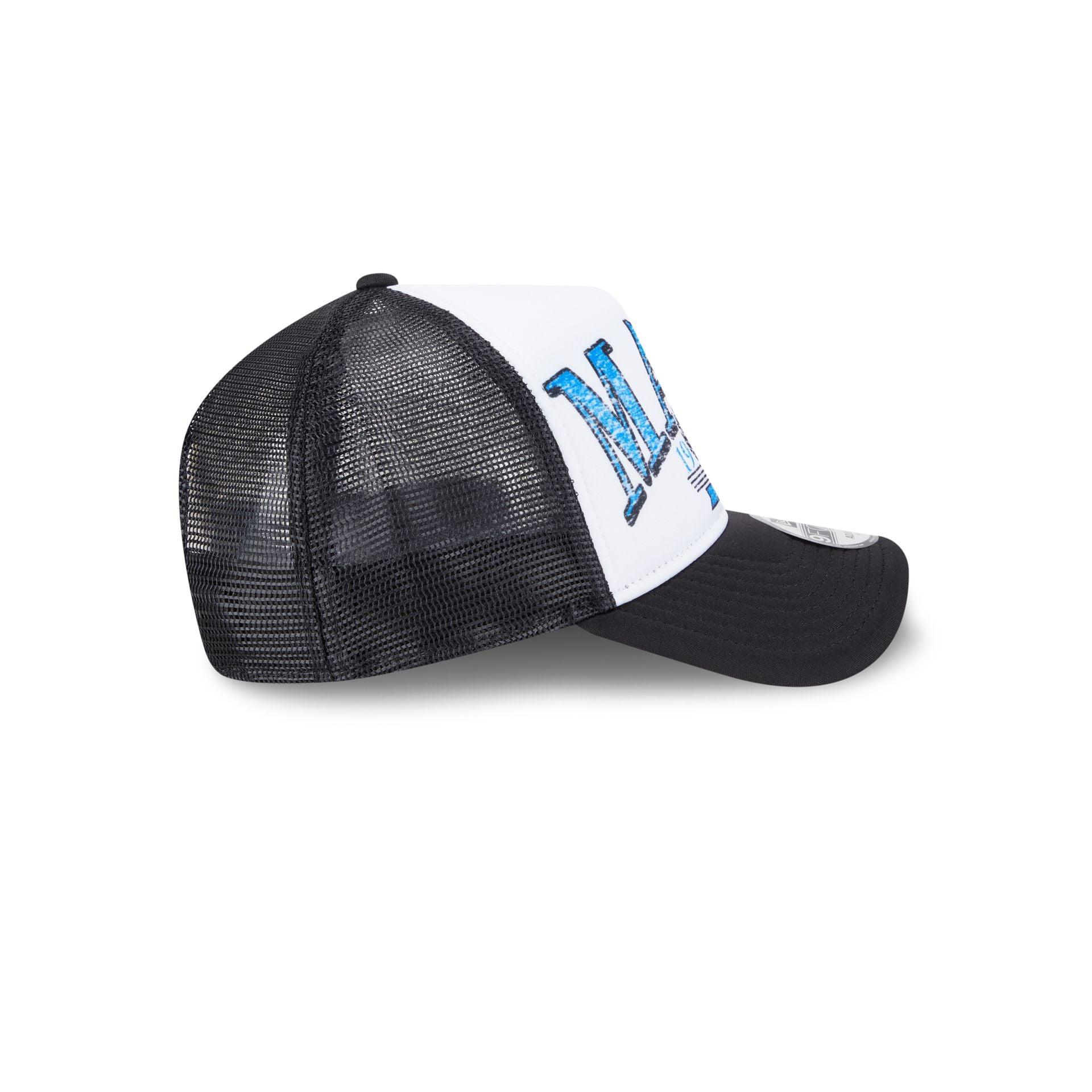 Orlando Magic Distressed 9FORTY A-Frame Trucker Hat Male Product Image