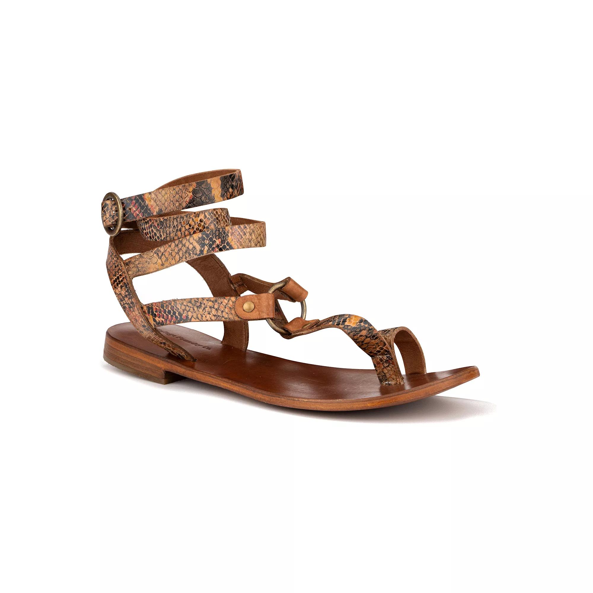 Vintage Foundry Co. Vina Womens Leather Sandals Product Image